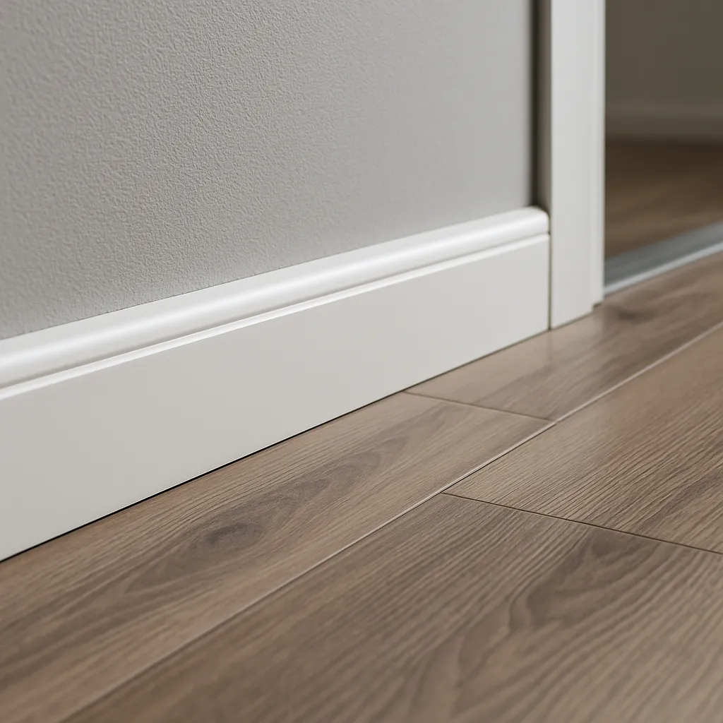 Sockelleisten und Übergänge