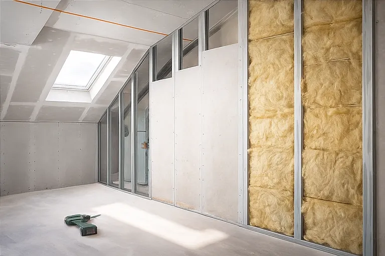 Dämmung und Schallschutz im Trockenbau